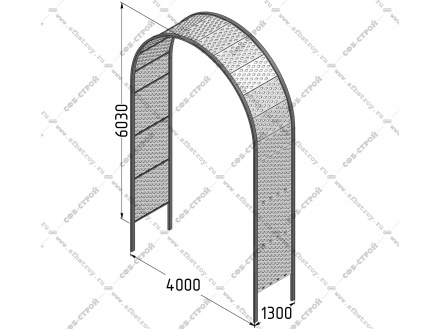 Арка в детский сквер