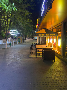 Уличная мебель для кафе в стиле лофт