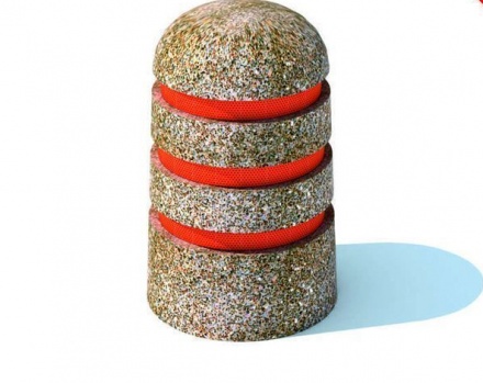 Столбик антипарковочный 2.0 (мытый бетон)