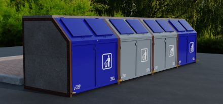 Контейнерные боксы закрытого типа