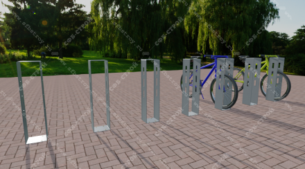 Велопарковка модульная 1