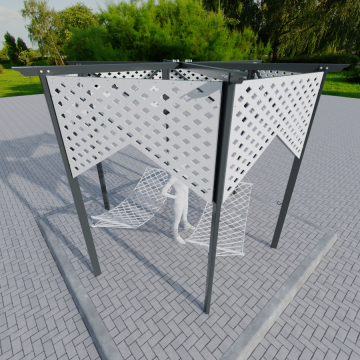 Ротонда с гамаками 006