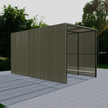 Пергола из лиственницы